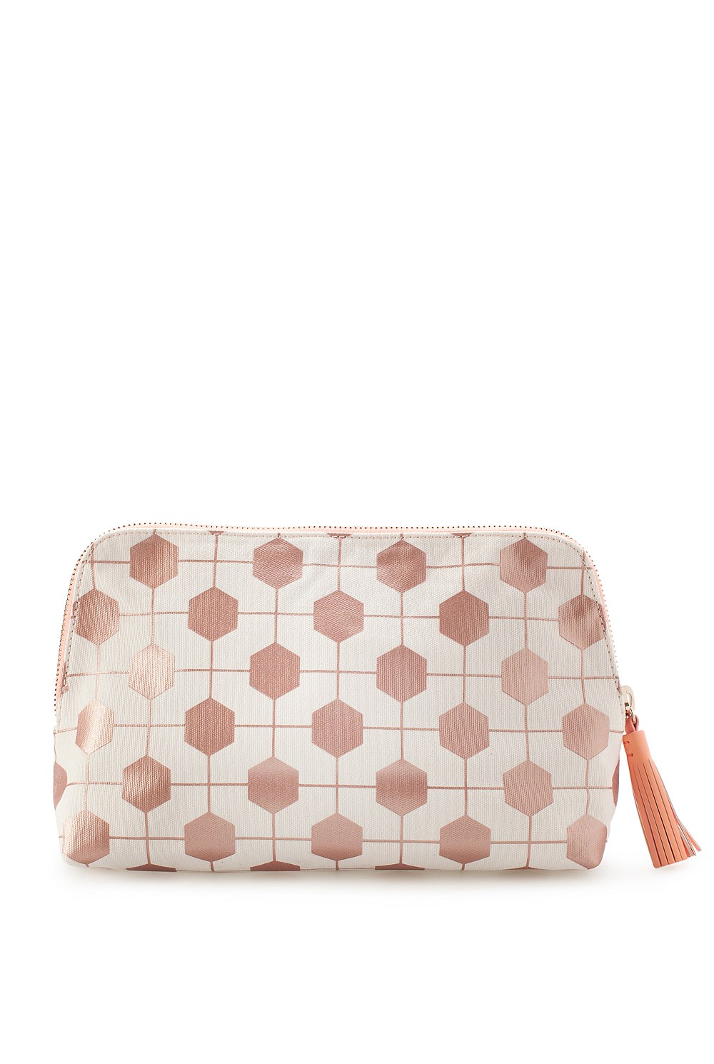 Hexagon Print Pouch