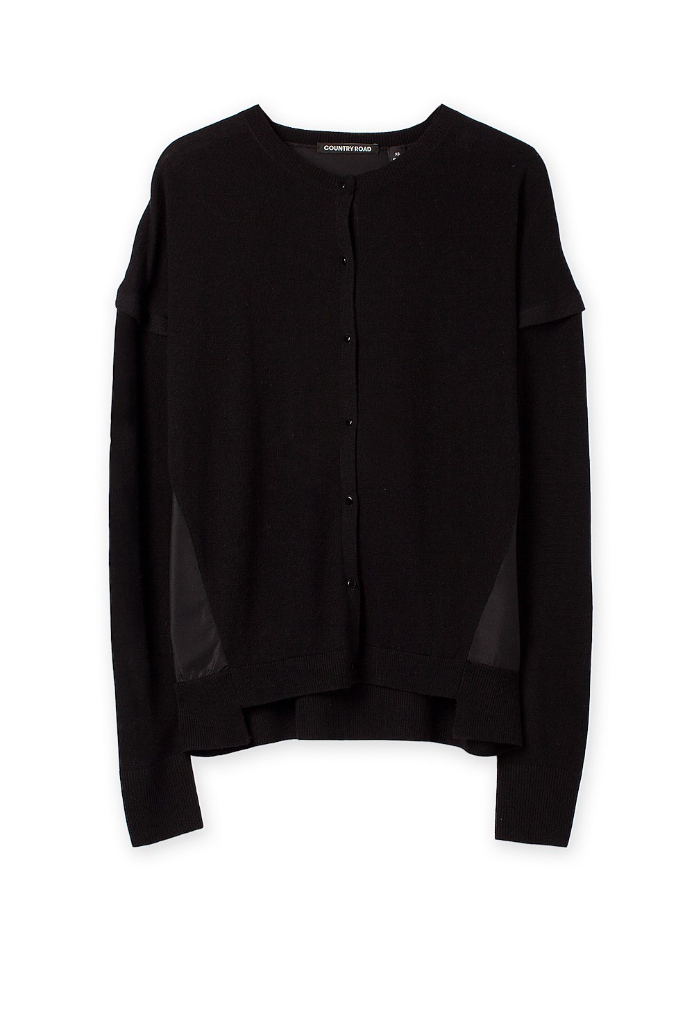 Silk Back Cardigan