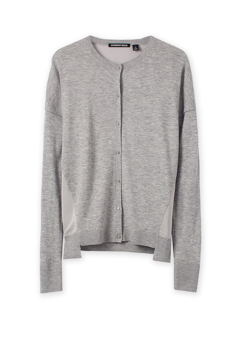 Silk Back Cardigan