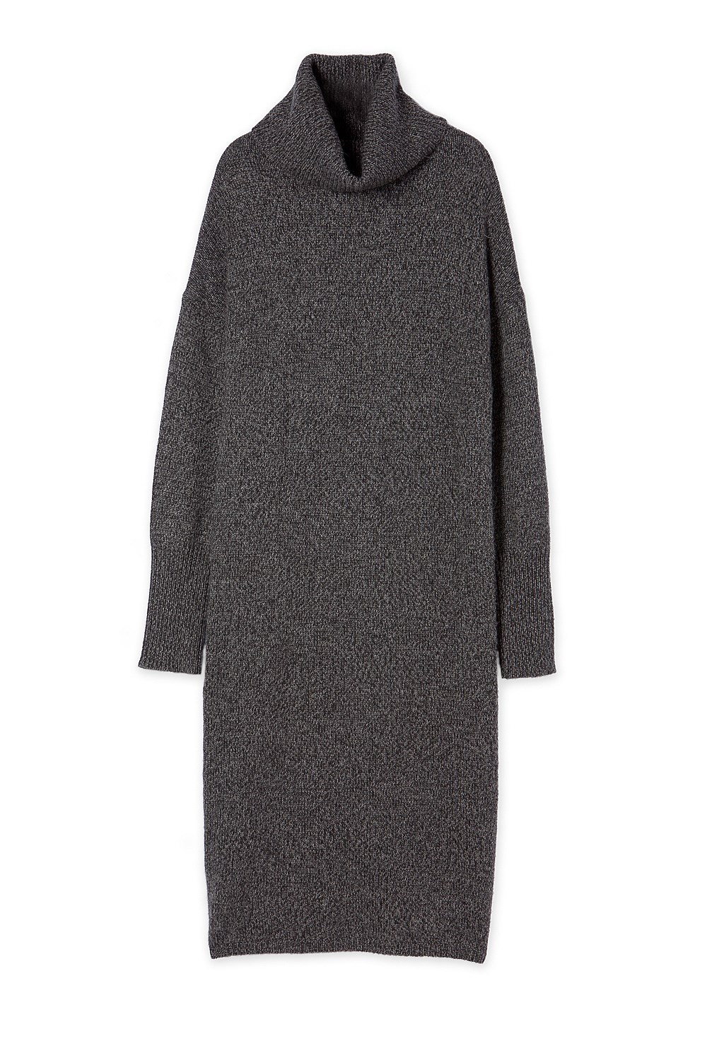 Roll Neck Knit Dress