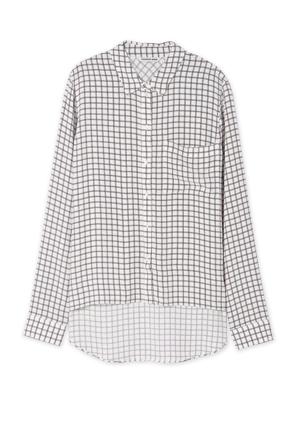 Grid Print Shirt