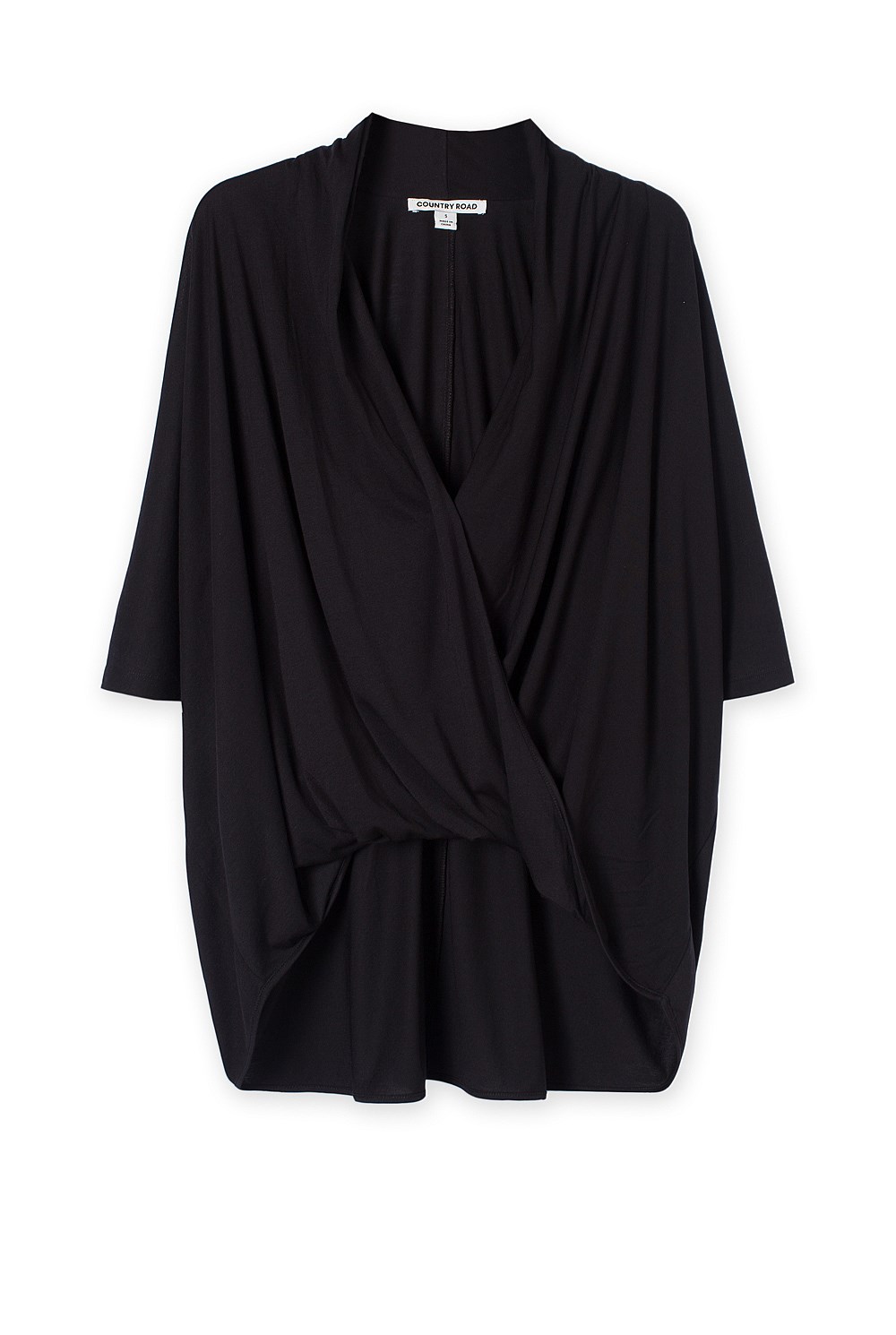 Draped Wrap T-Shirt