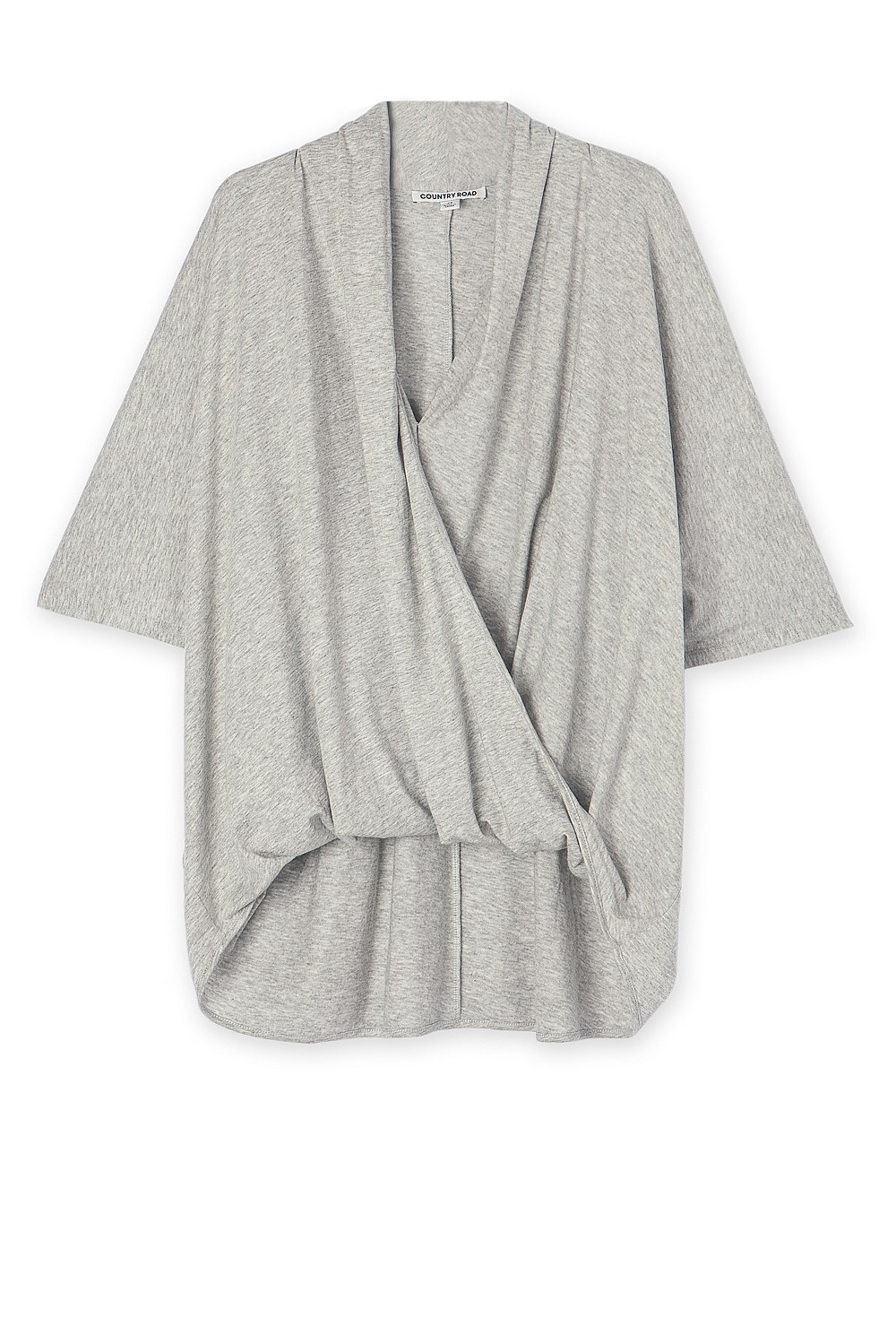 Draped Wrap T-Shirt