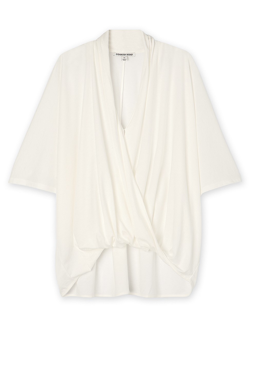 Draped Wrap T-Shirt