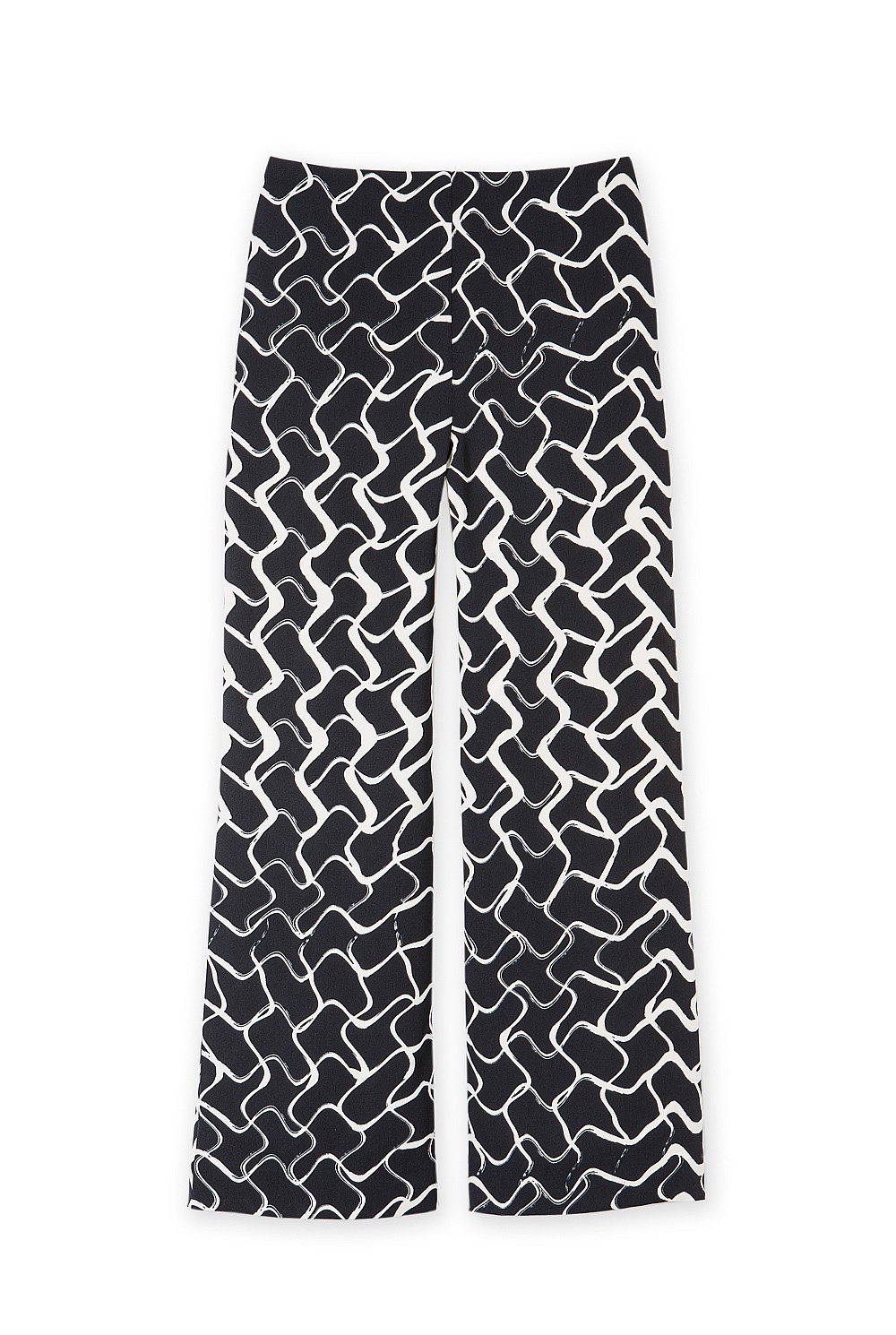 Printed Wide Leg Pant