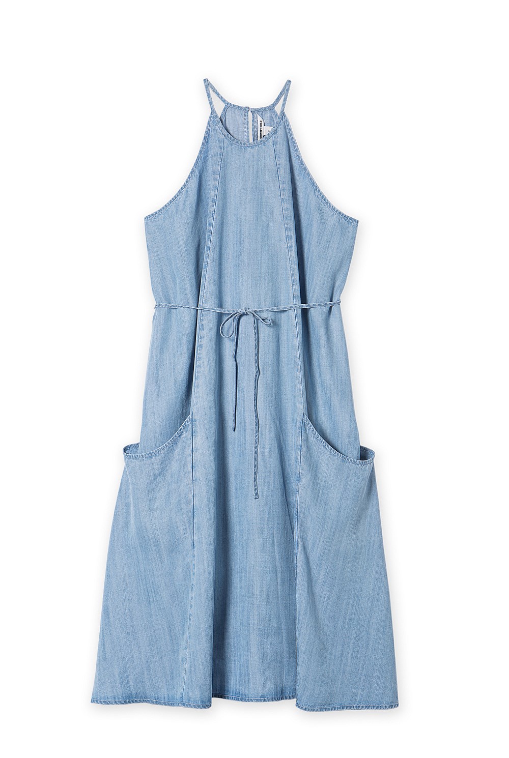 Chambray Midi Dress