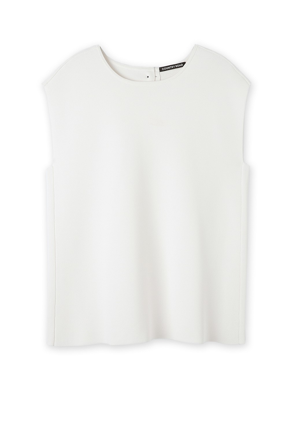 Button Back Knit Top