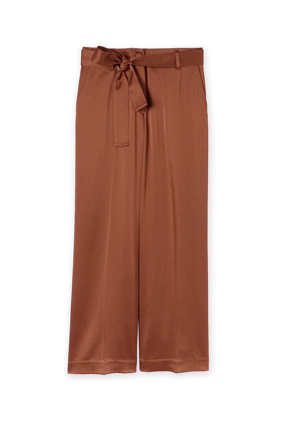 Satin Wide Leg Pant