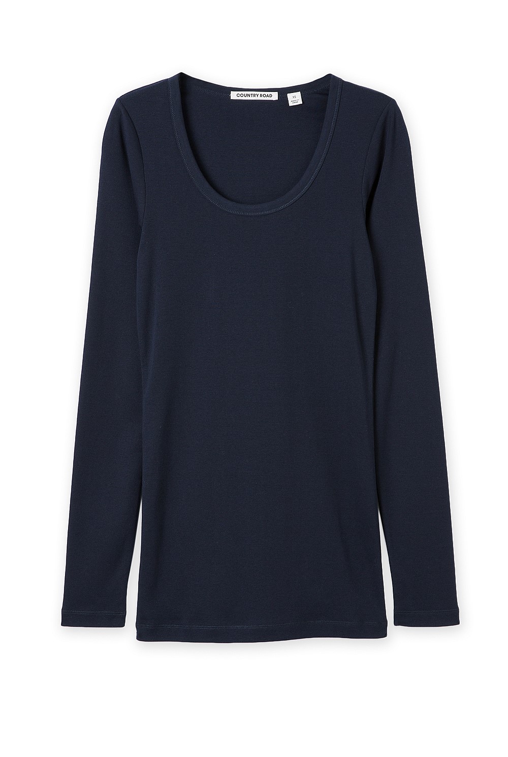 Scoop Neck Layering T-Shirt