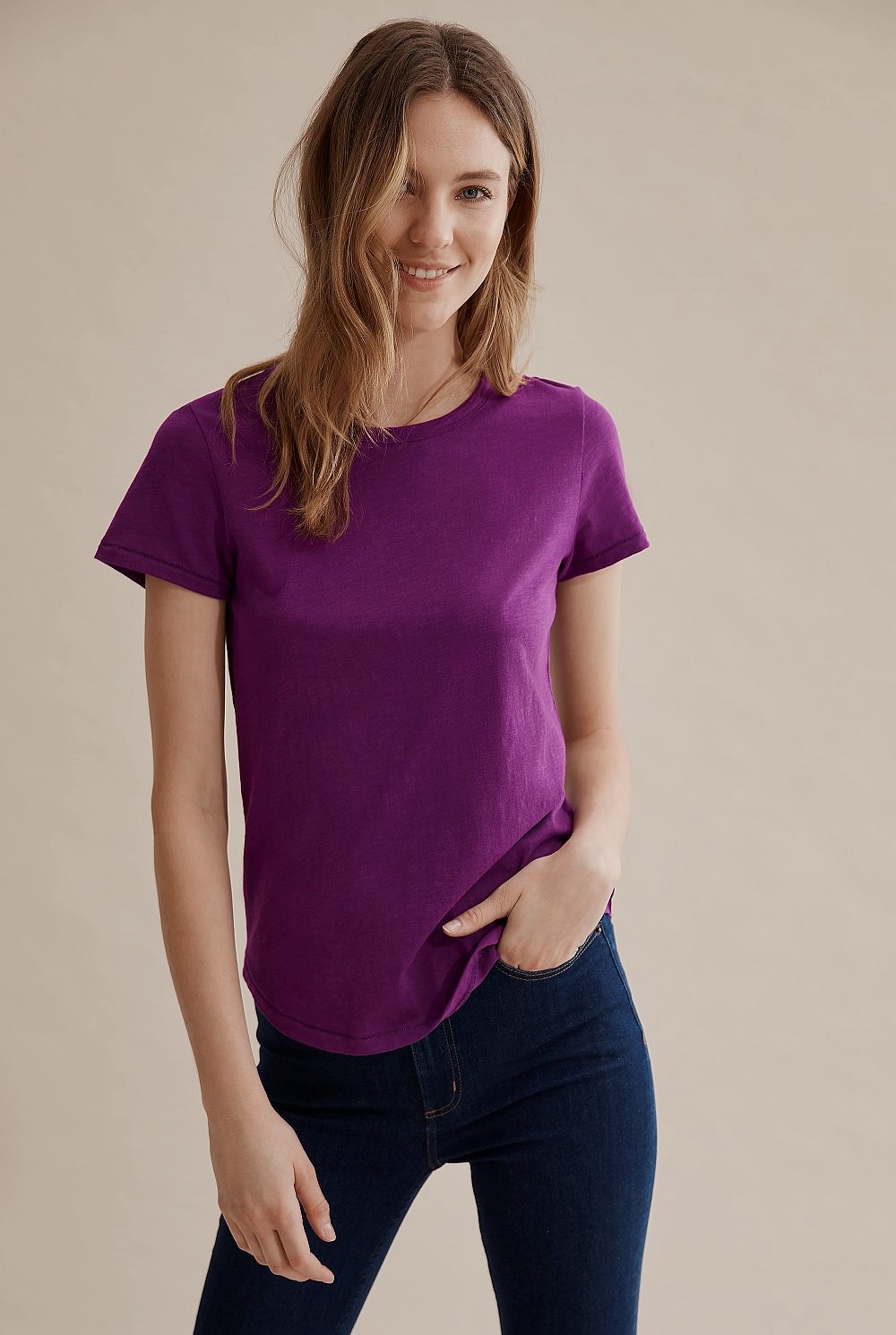 Cotton Slub T-Shirt