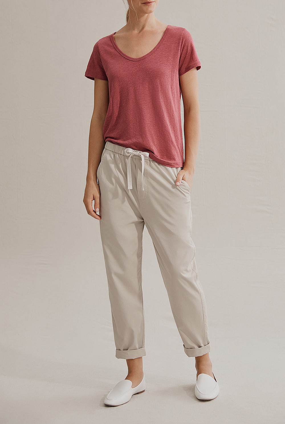 Bamboo Drop Crotch Pant