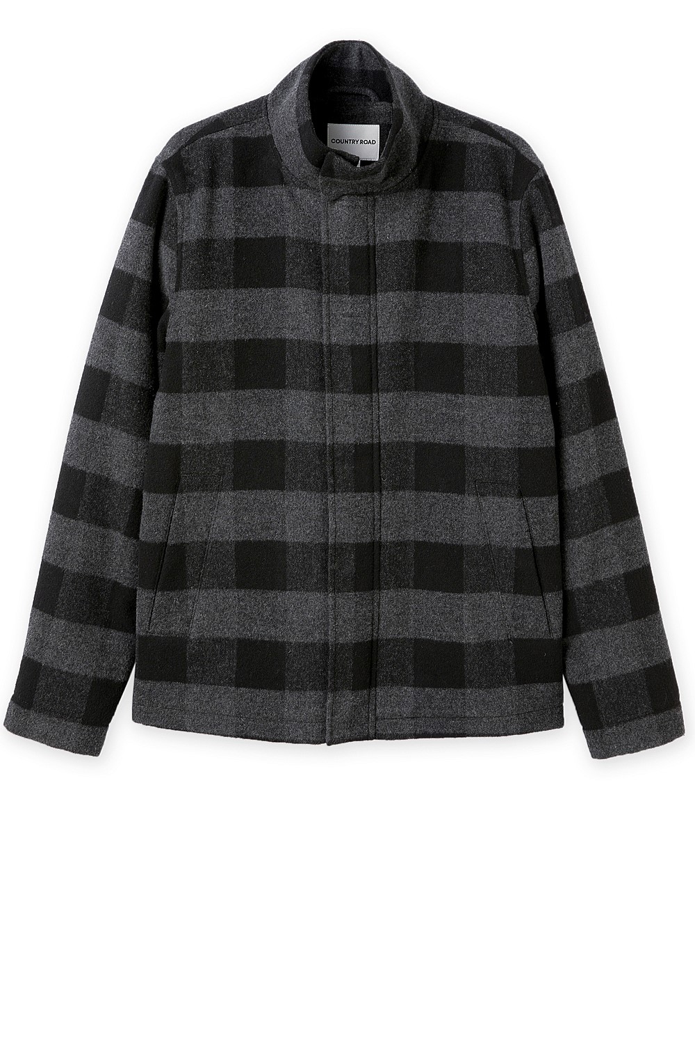 Checked Country Jacket Black Check Jacket - Jackets & Coats | Country Road