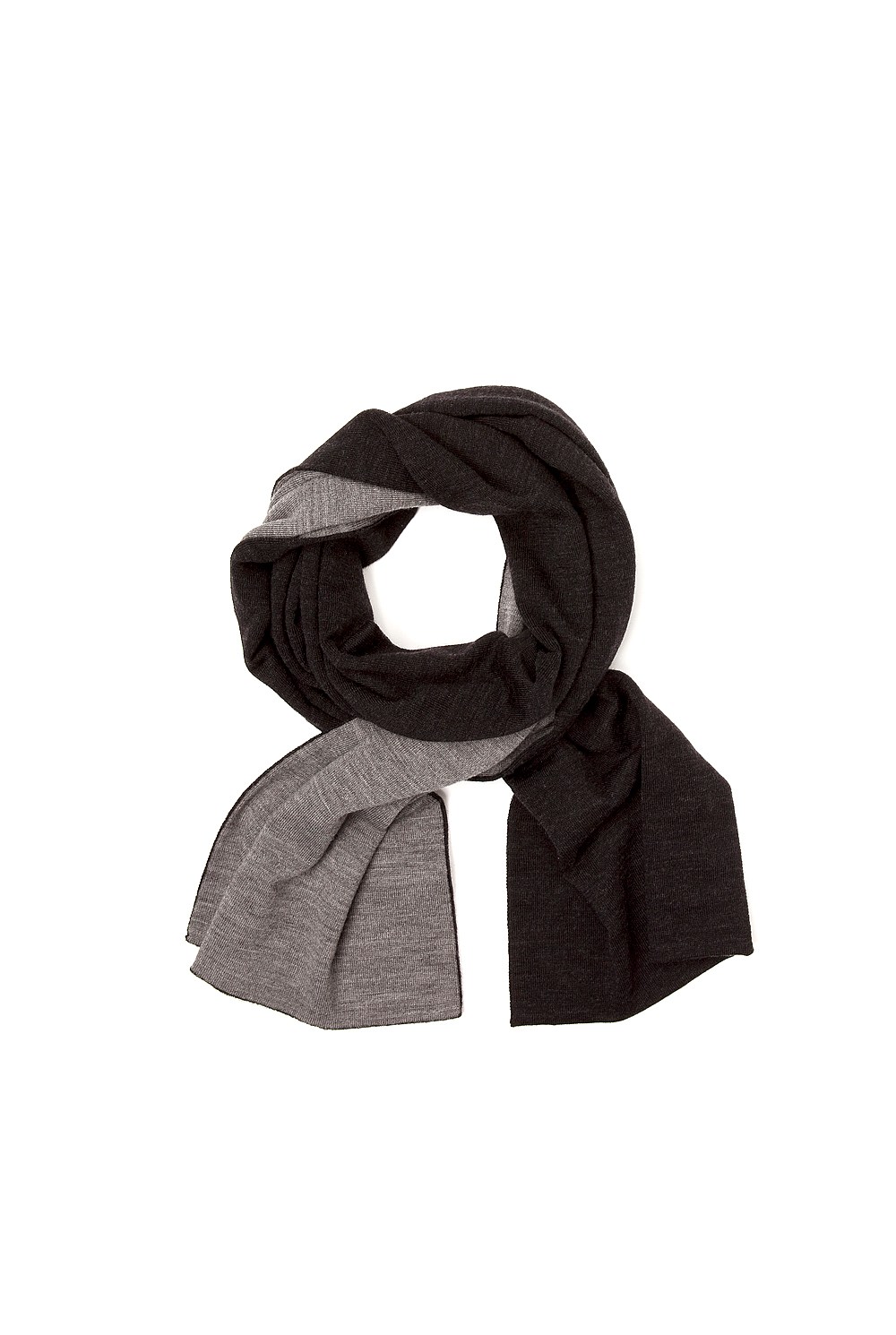 Two Tone Knit Scarf