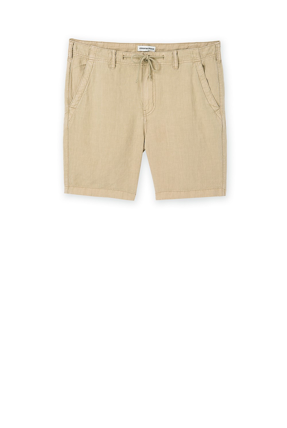 Linen Drawstring Short