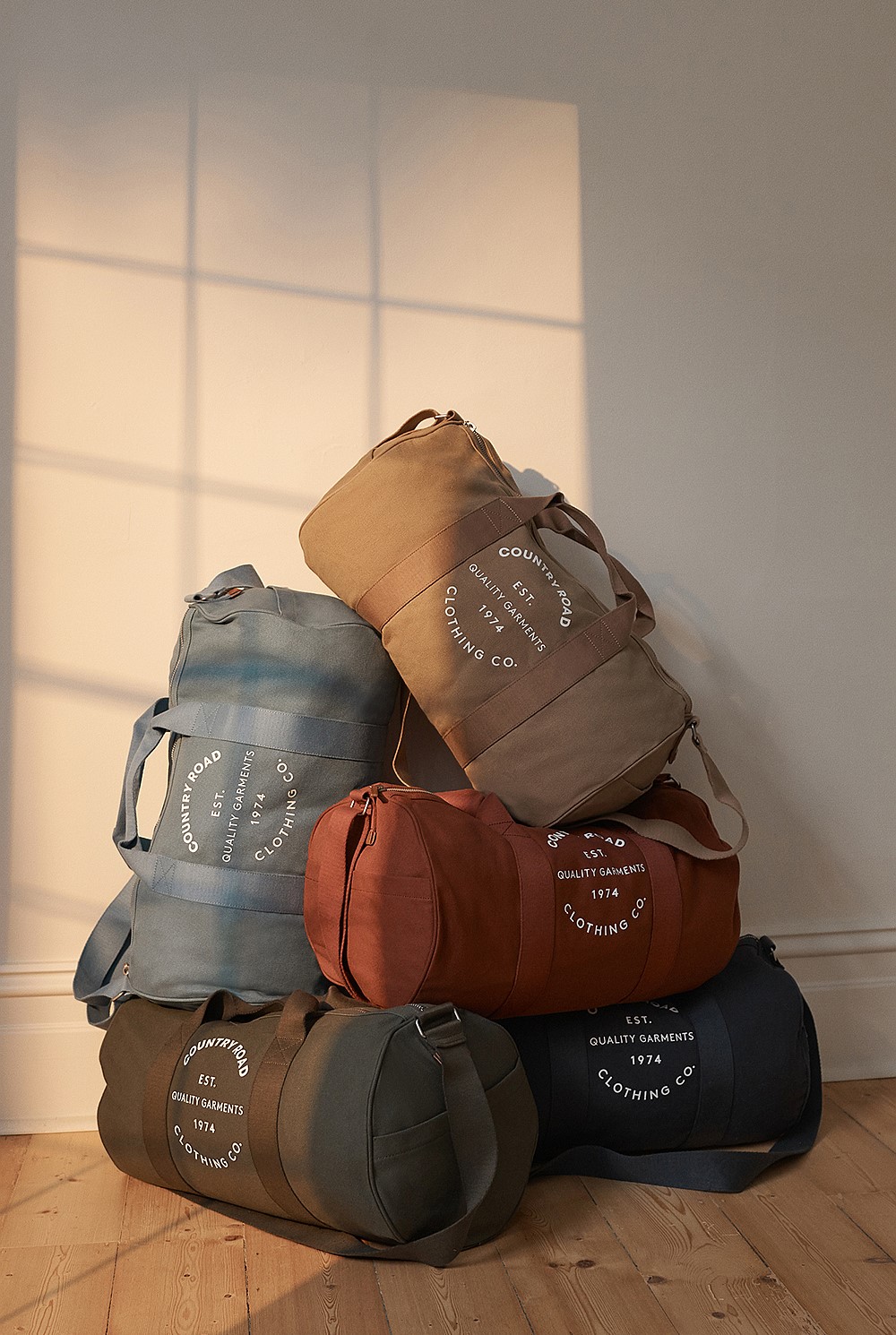 Cotton Logo Duffle
