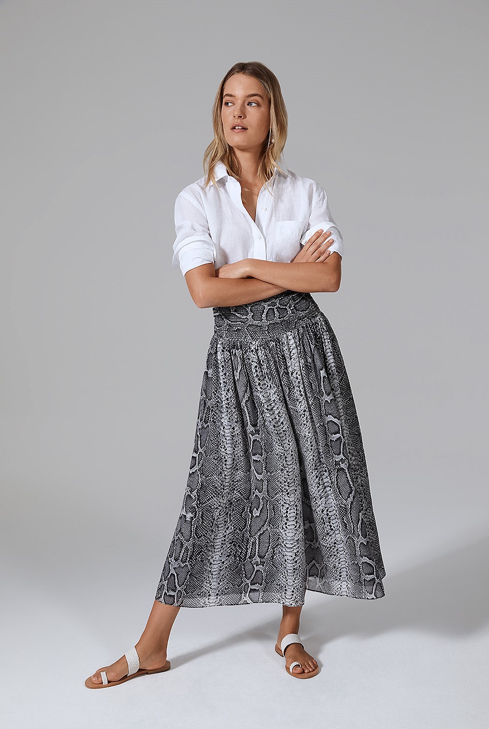 Snake Print Pant