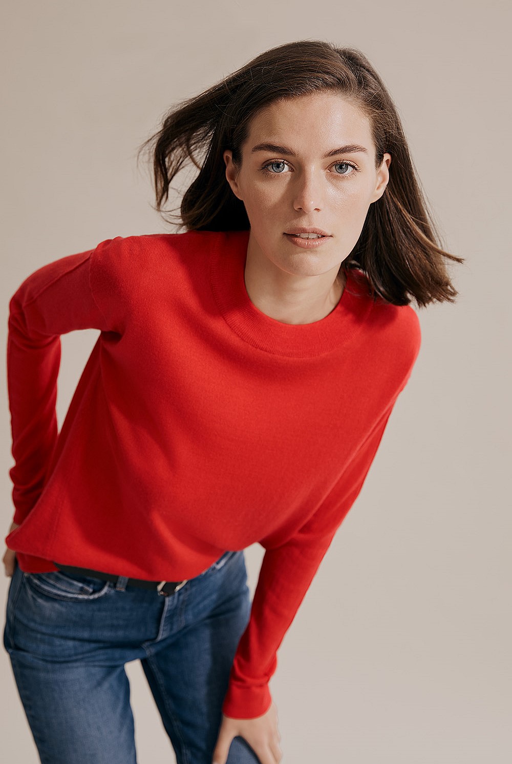 Fine Wool Cotton Sweater