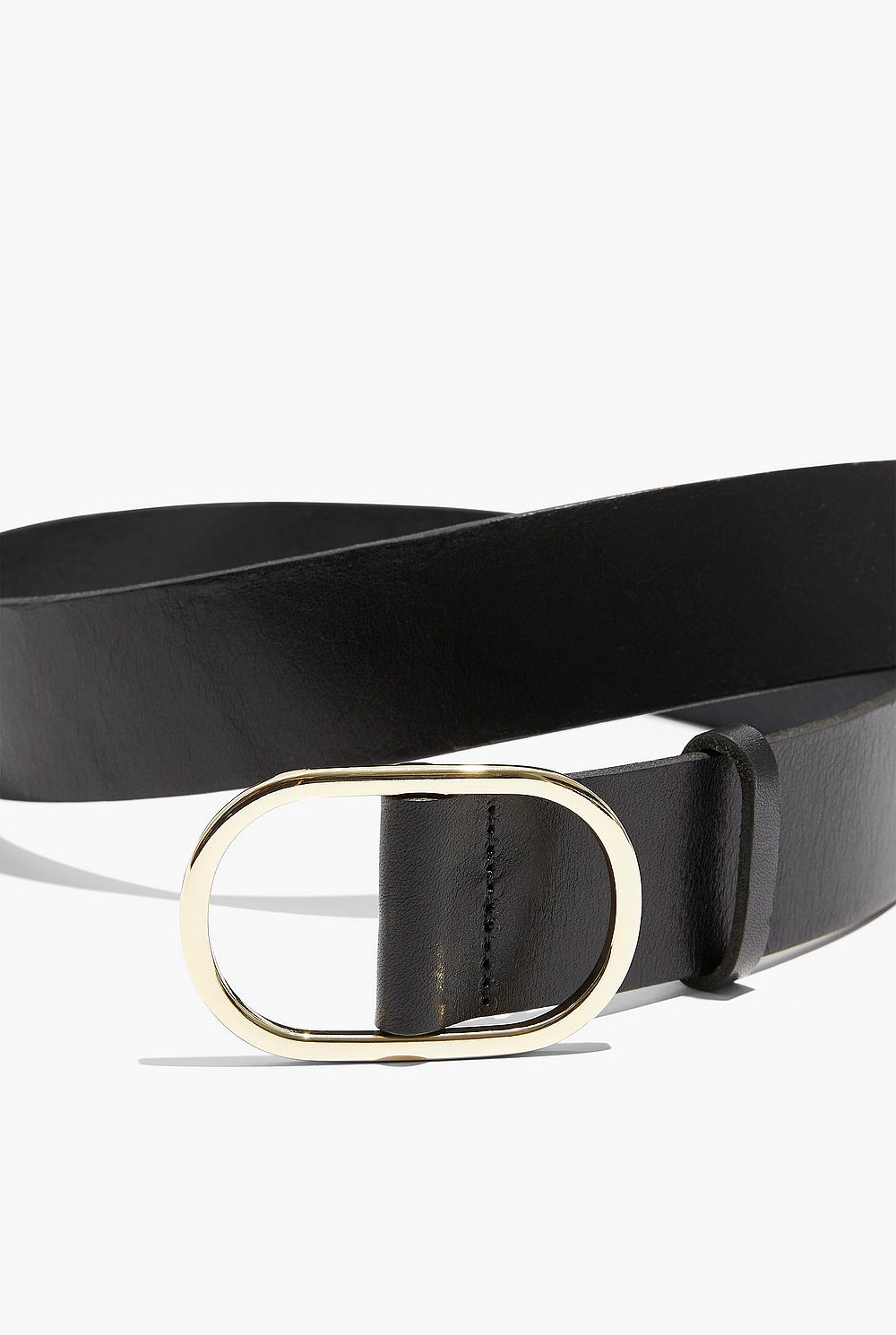 Oval Buckle Belt