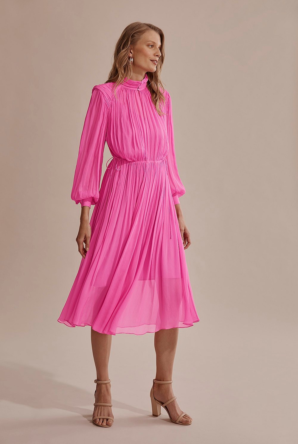 High Neck Dress