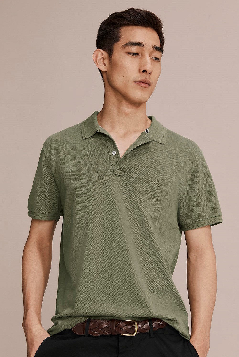 Cotton Pique Polo