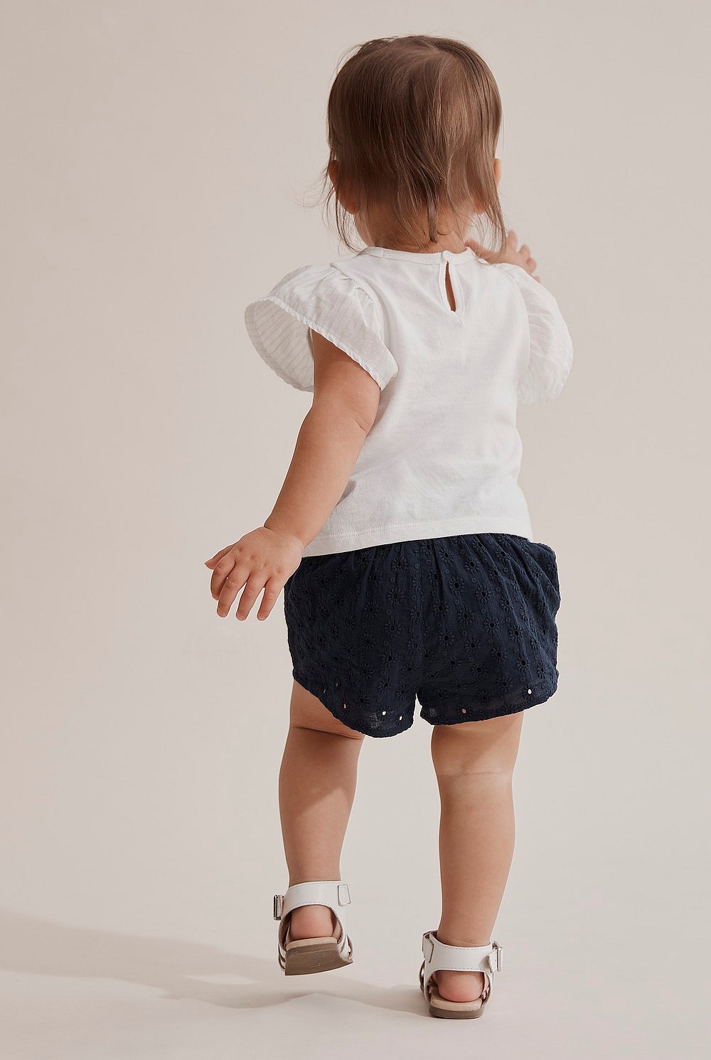 Floral Broderie Skort