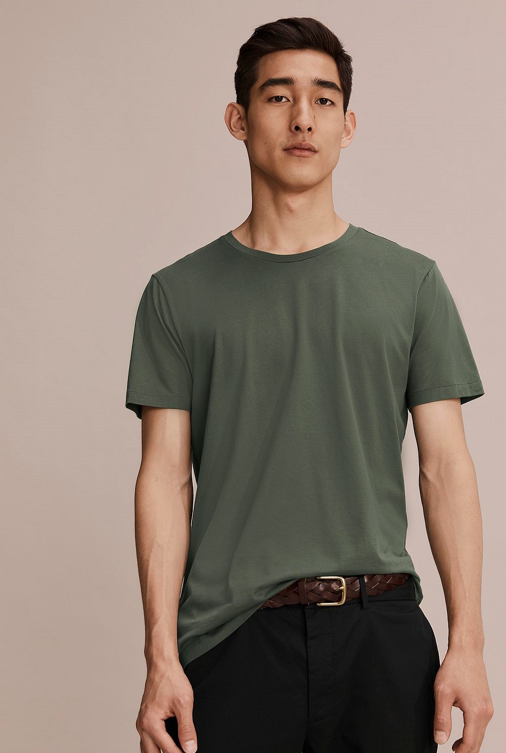 Pima Cotton Crew T-Shirt