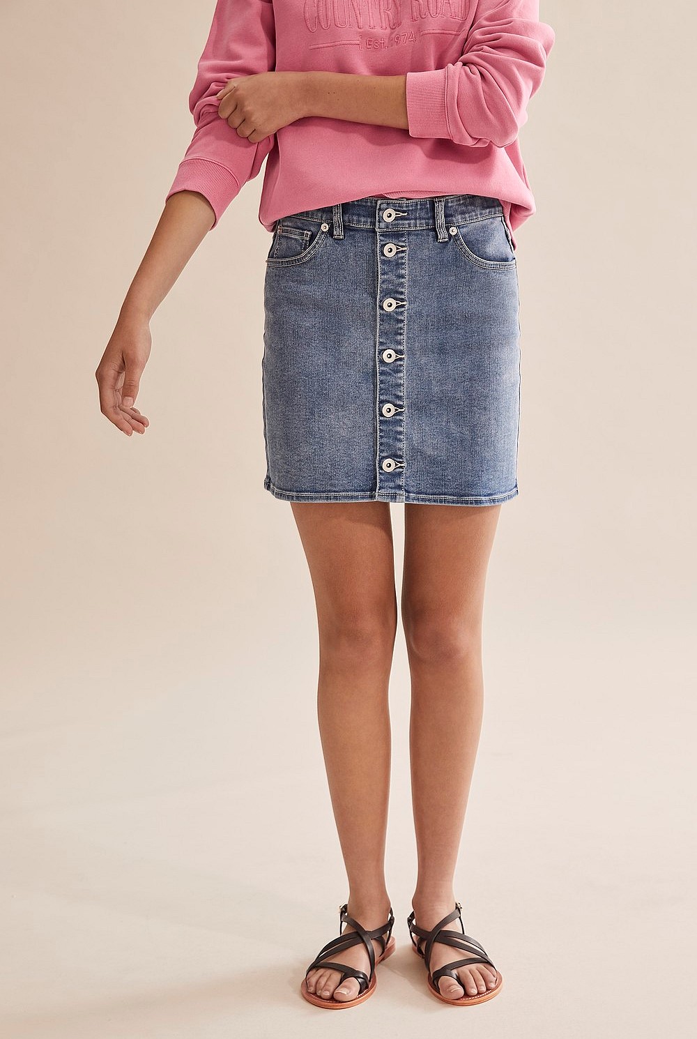 Teen Denim Skirt