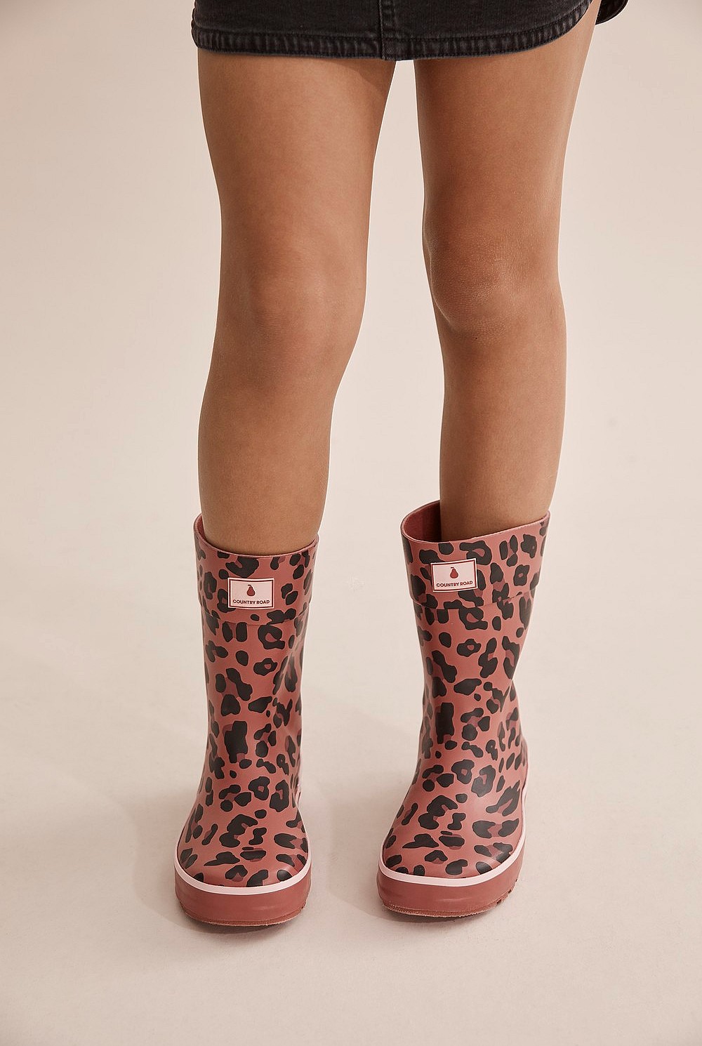 Leopard Gumboot