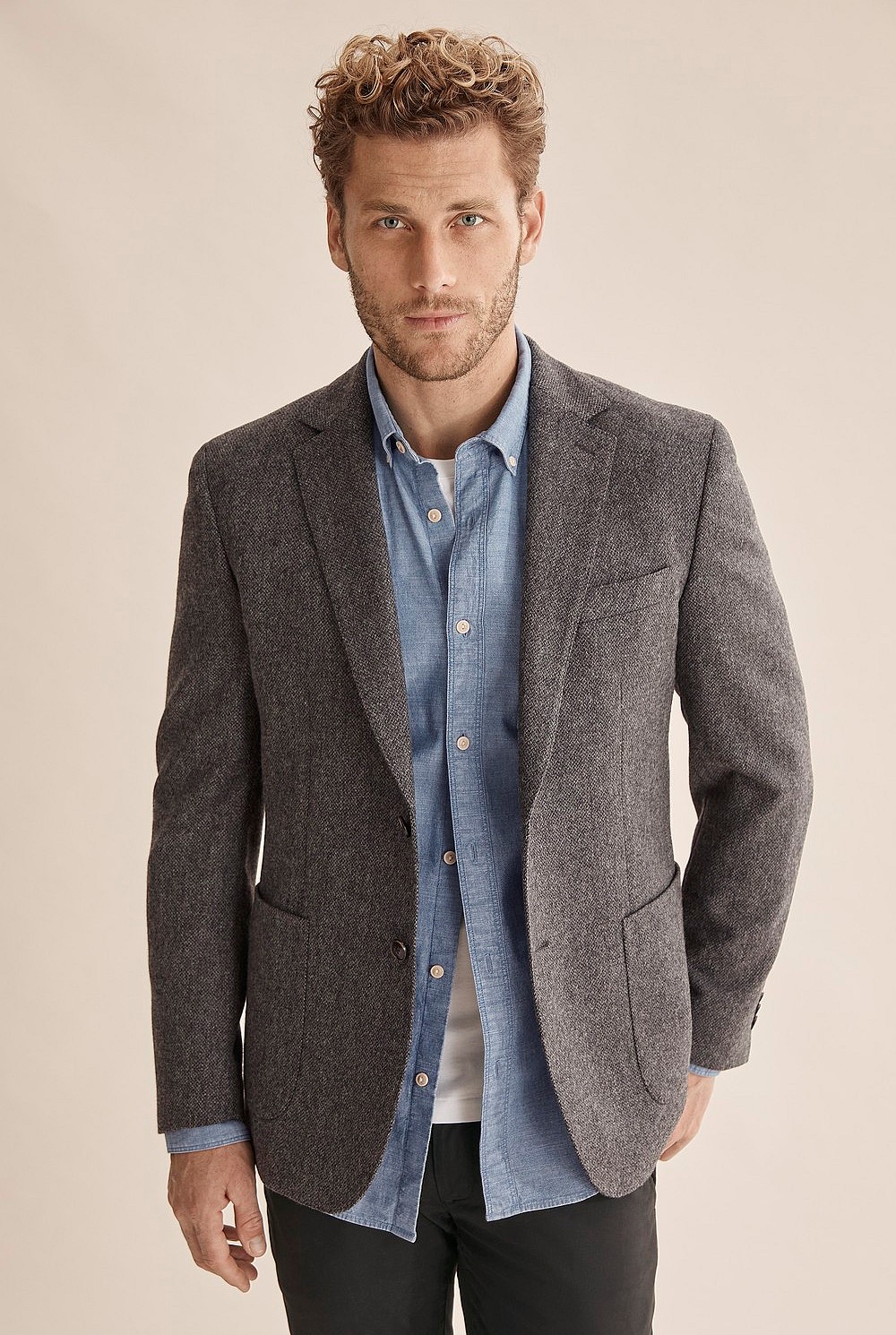 Regular Tweed Blazer