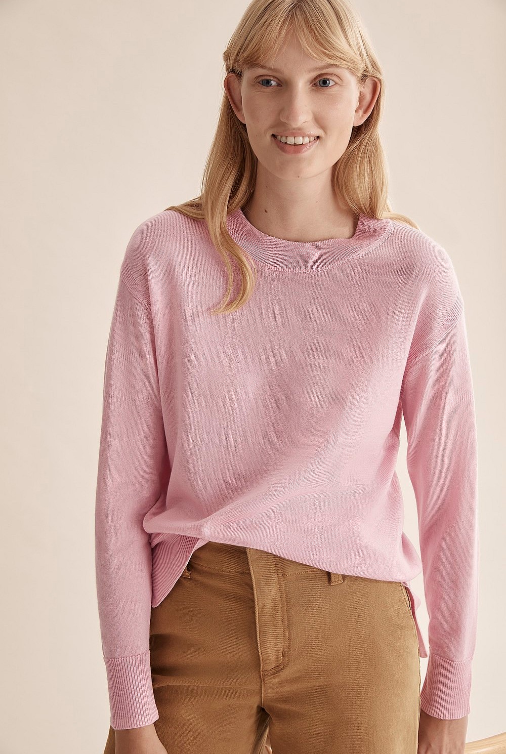 Verified Australian Merino Wool Crew Neck Knit
