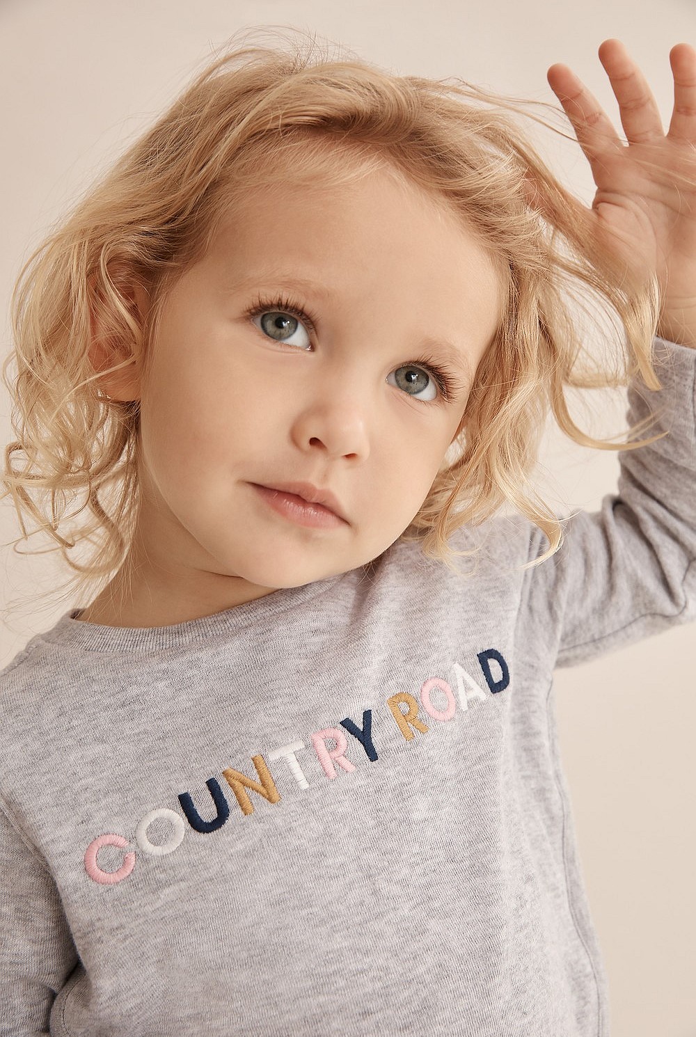 Organically Grown Cotton Double Faced Logo T-Shirt
