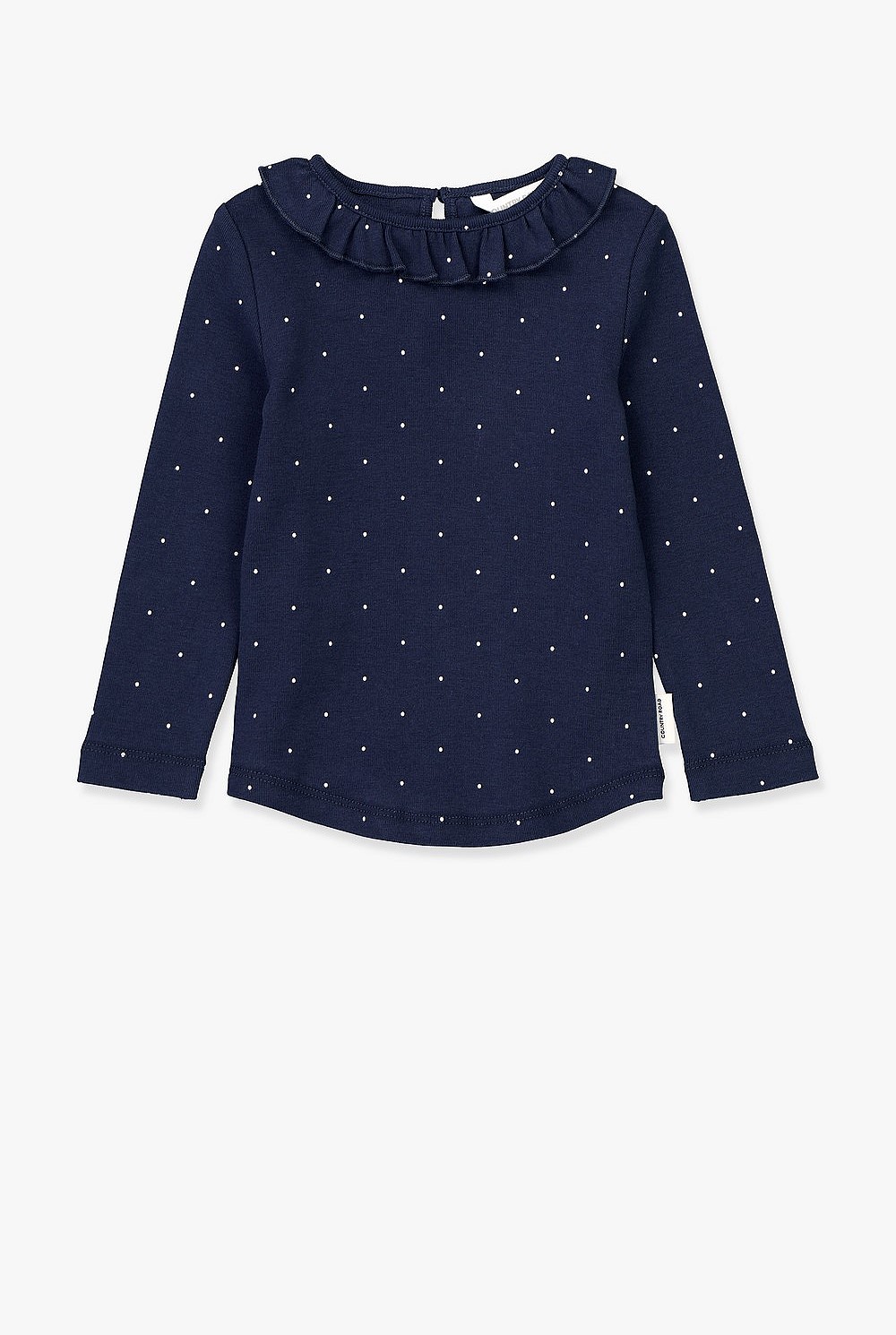 Pin Dot Frill T-Shirt