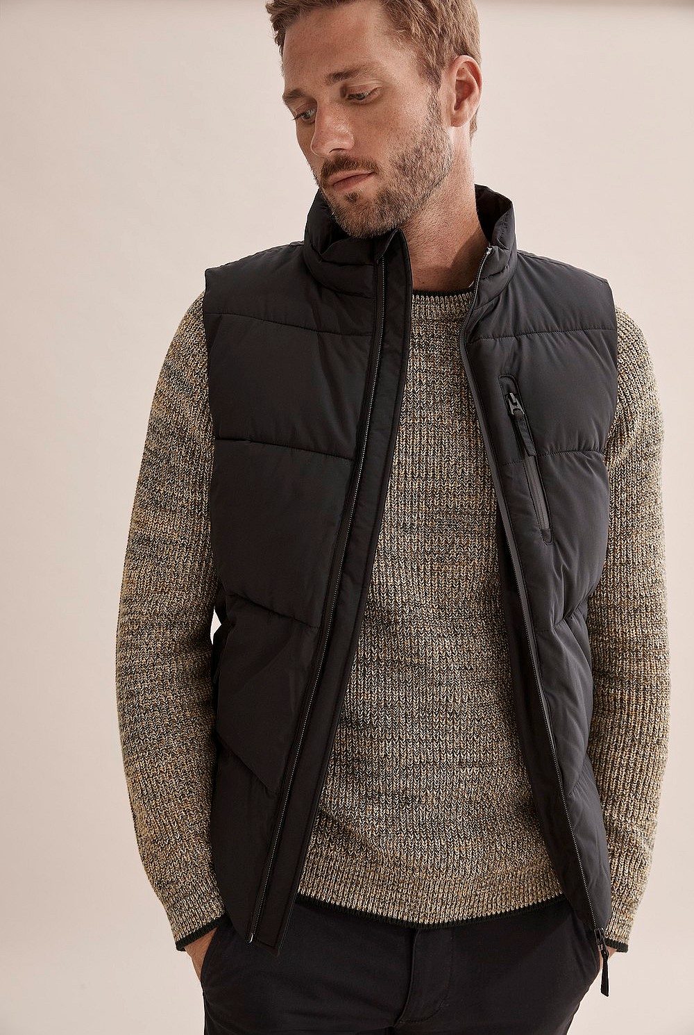 Recycled Polyester Puffer Vest