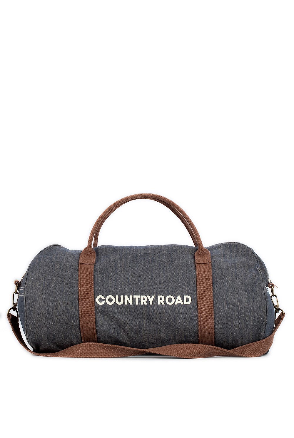 Raw Denim Logo Tote