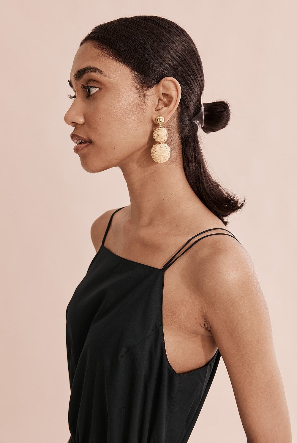 Alora Raffia Earring