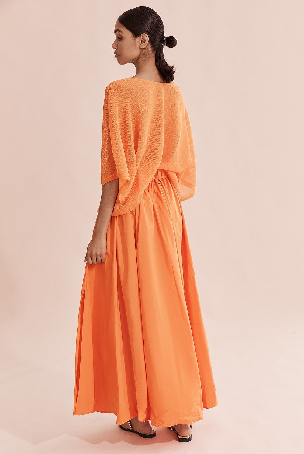Mesh Kimono Sleeve Top