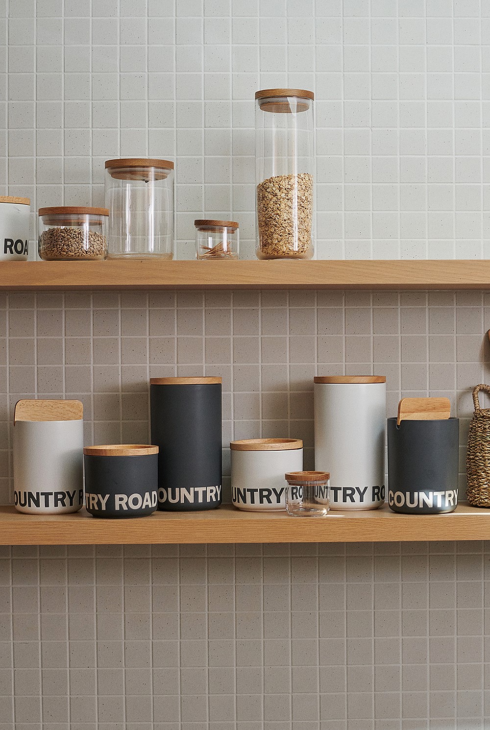 Demm Stoneware Small Canister