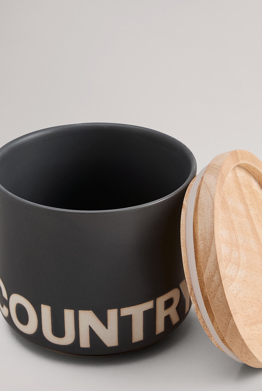 Demm Stoneware Small Canister
