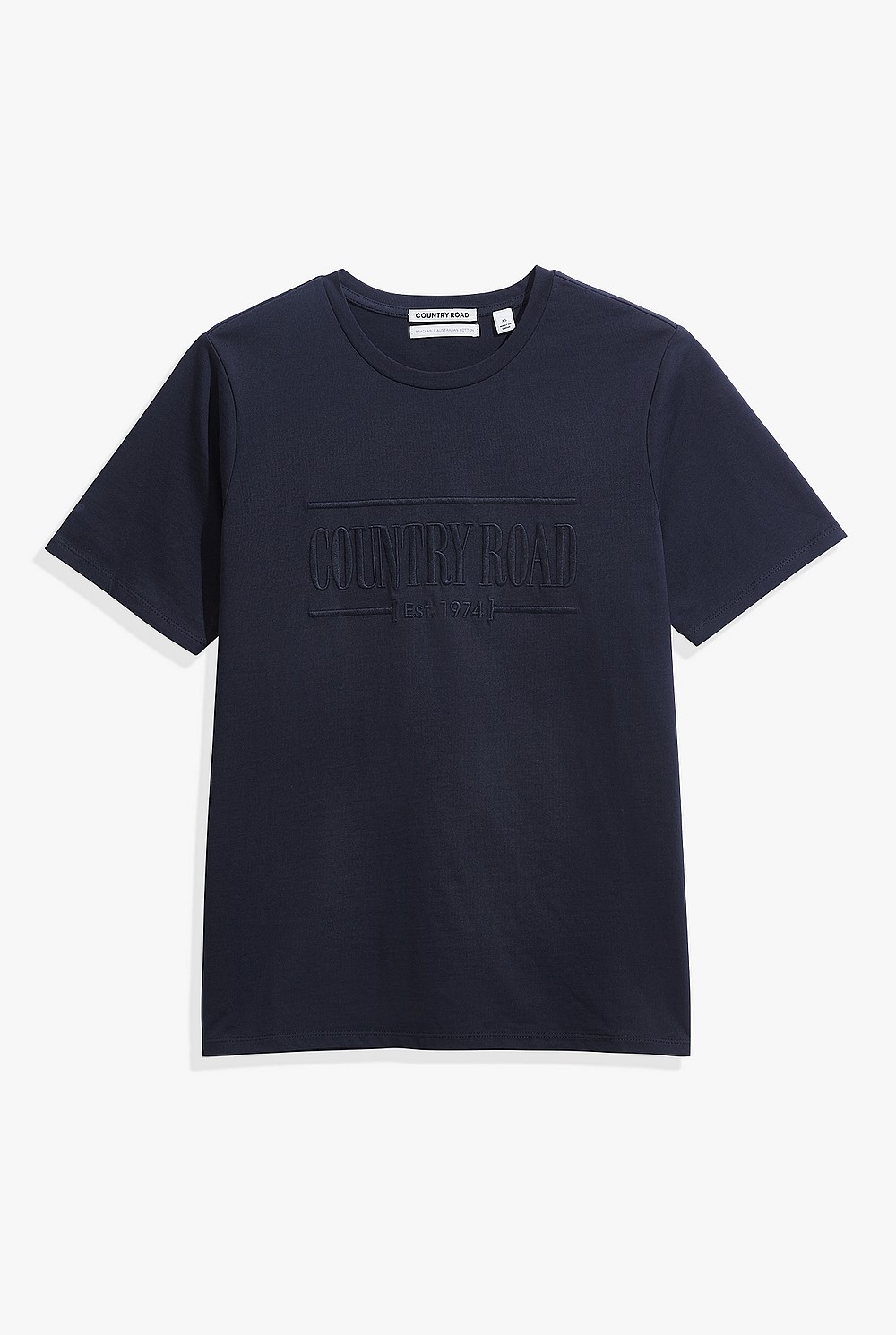 Verified Australian Cotton Heritage Embroidered T-Shirt