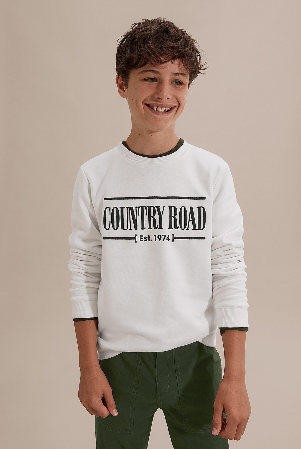 Teen Verified Australian Cotton Heritage Sweat