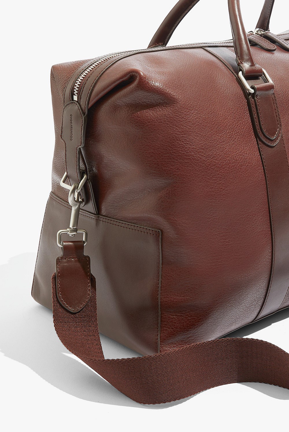 Leather Weekender