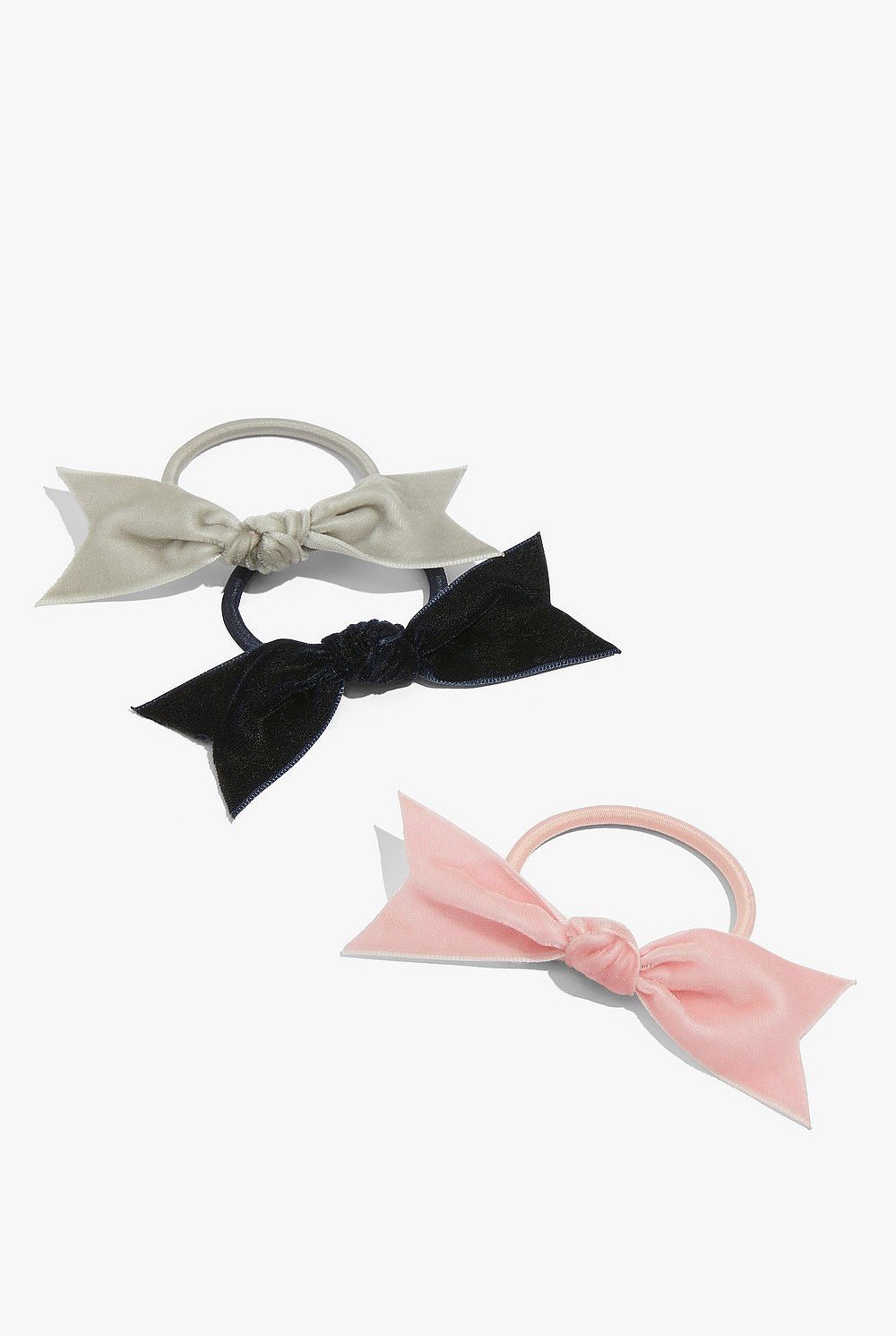 Bow Hair Tie Pack of 3