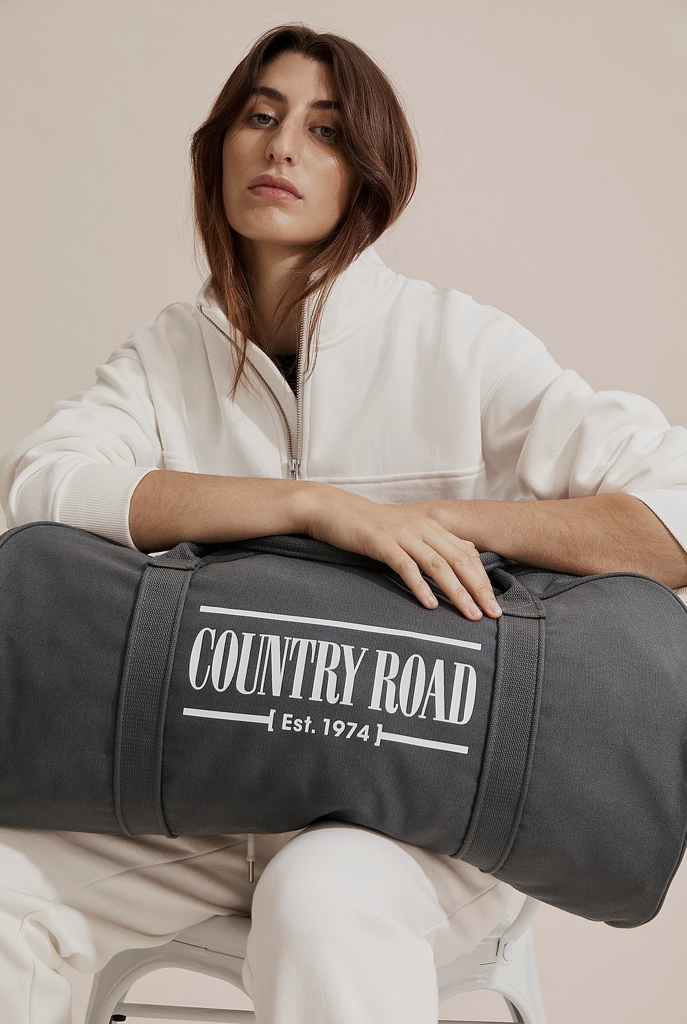 Australian Cotton Heritage Zip Canvas Tote