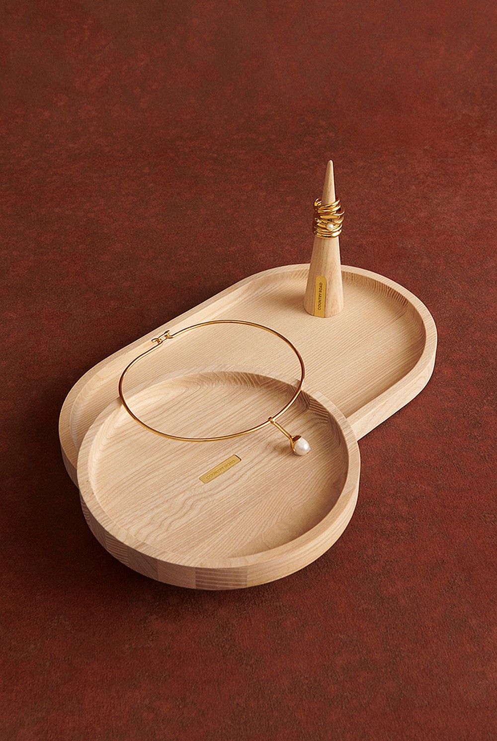 Zoe Medium Timber Tray