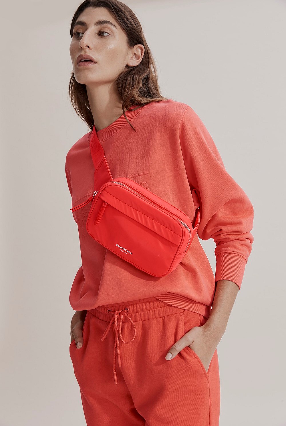 Recycled Polyester Mini Logo Belt Bag