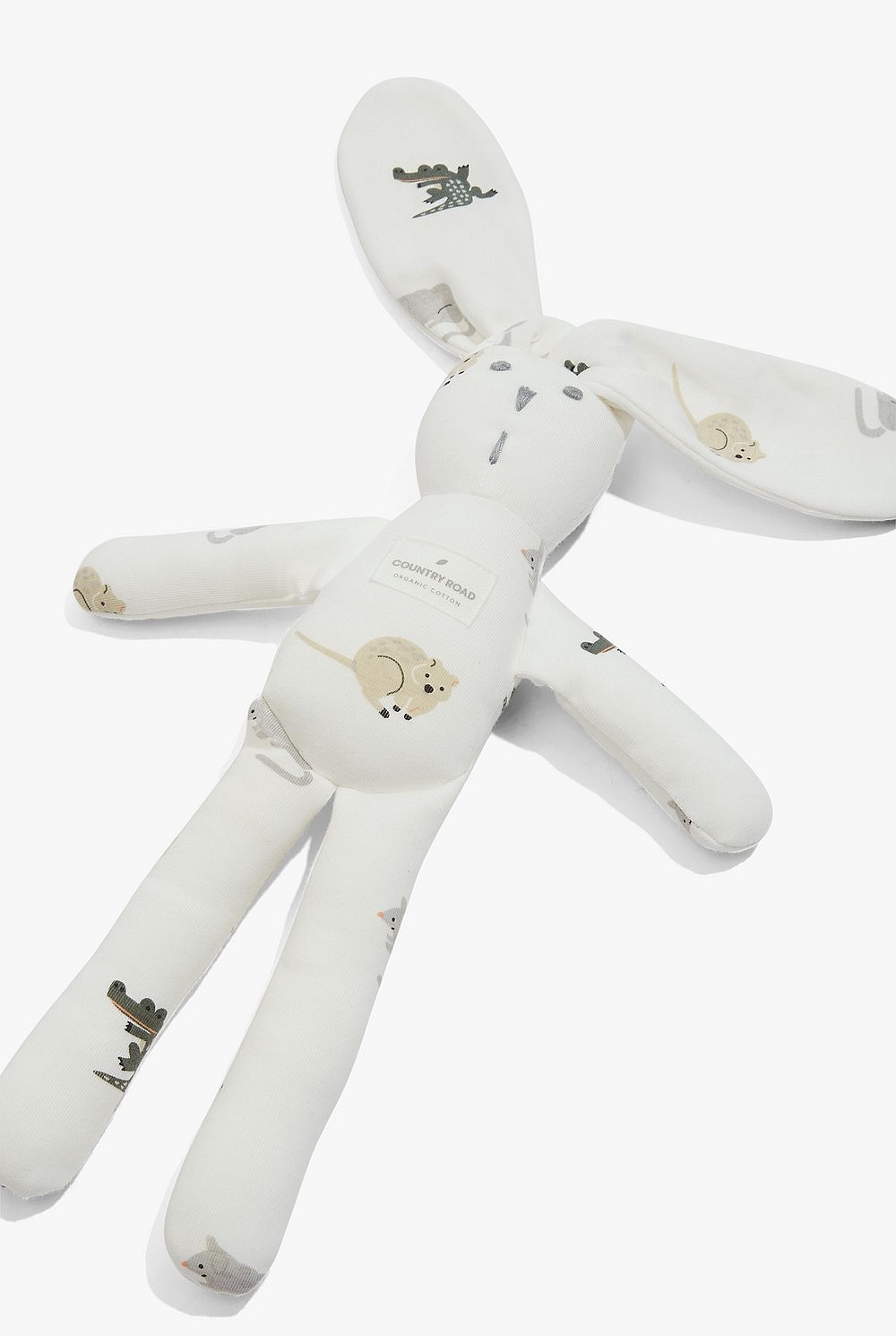 Organically Grown Cotton Animal Bunny