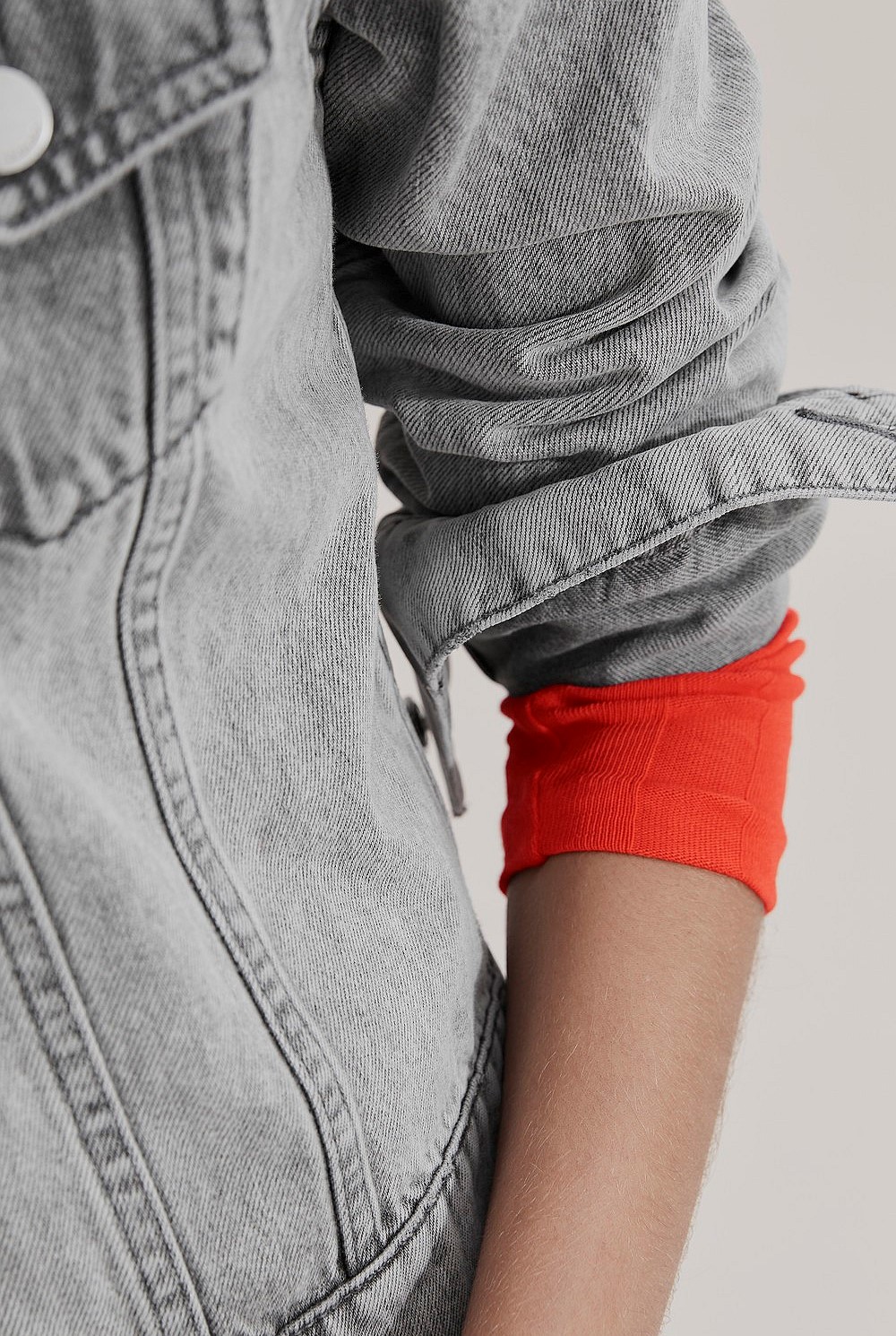 Slim Australian Cotton Denim Jacket