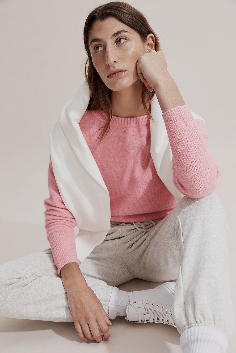 Cotton Elasticated Cuff Track Pant