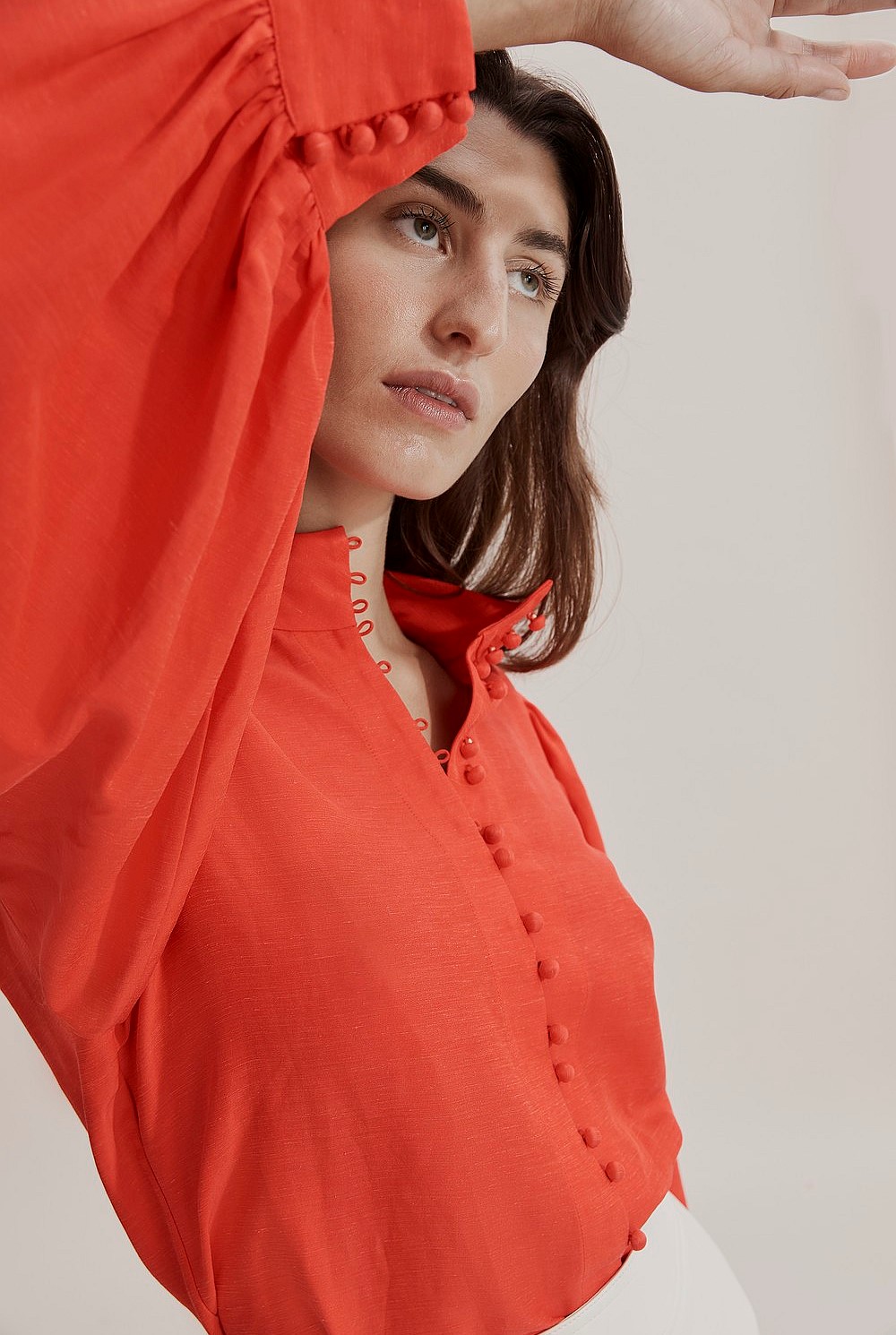 Puff Sleeve Blouse
