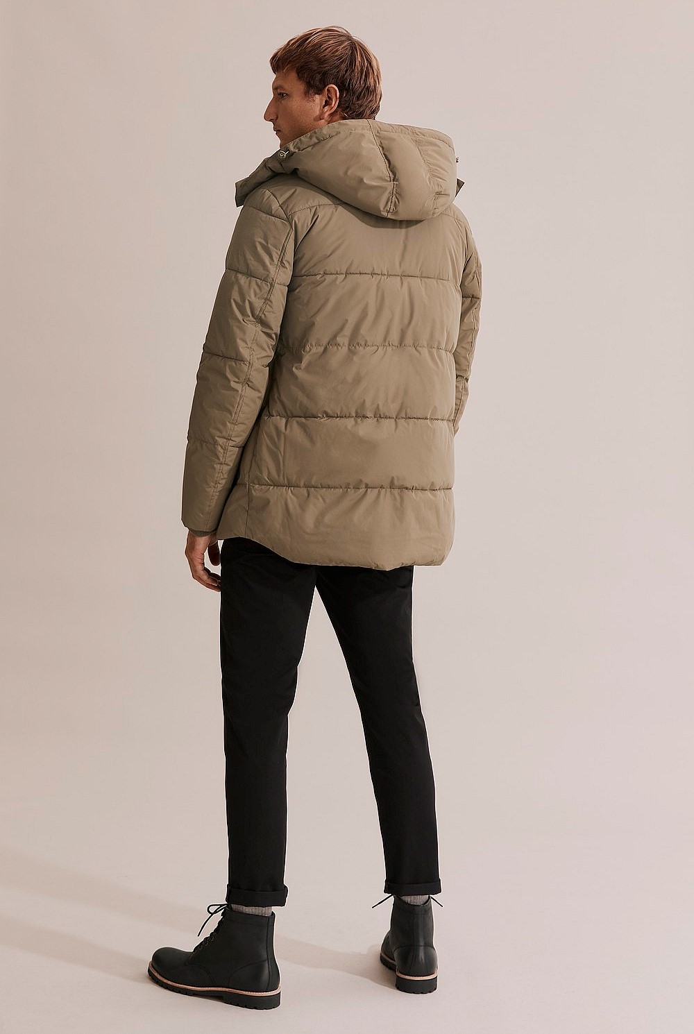 Recycled Polyester Quilted Parka